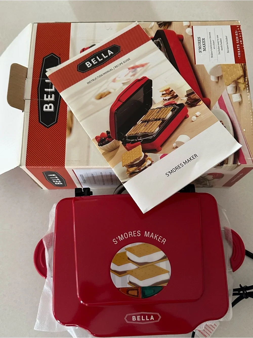 Bella S'mores Maker New With Box